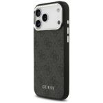 Case Guess 4G Classic Logo MagSafe for iPhone 17 Pro Max black - imagine 2