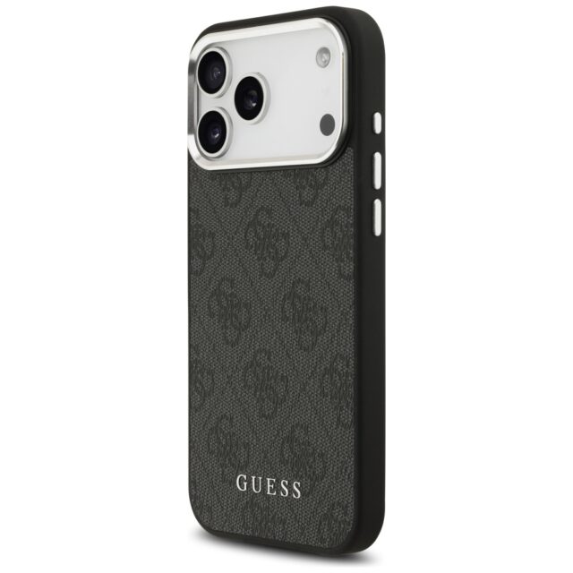 Case Guess 4G Classic Logo MagSafe for iPhone 17 Pro Max black - imagine 2