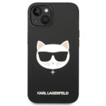 Karl Lagerfeld KLHMP14MSLCHBK iPhone 14 Plus / 15 Plus 6,7" hardcase black Silicone Choupette - imagine 3