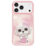Case Nimmy Big Eyed Pet 2.0 Dog for iPhone 17 Pro pink