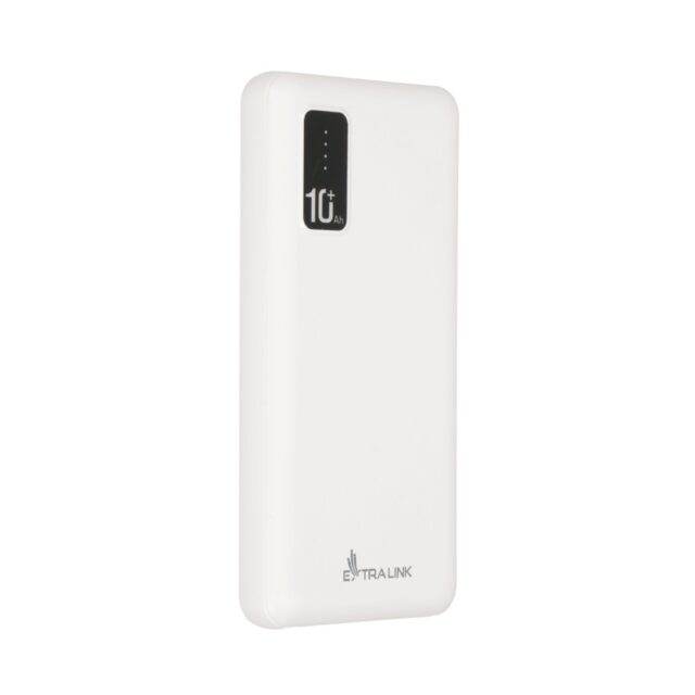 Extralink EPB-098W 10000mAh White | Powerbank | Power bank, USB-C - imagine 4