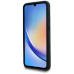 Karl Lagerfeld KLHCSA35SMHKCNPK A35 A356 hardcase black Silicone Karl&Choupette Metal Pin - imagine 5