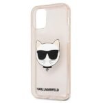 Karl Lagerfeld KLHCP12LCHTUGLGO iPhone 12 Pro Max 6,7" gold hardcase Glitter Choupette - imagine 6