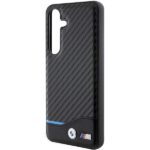 Case BMW BMHCS24S22NBCK S24 S921 black Leather Carbon - imagine 6