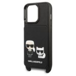Karl Lagerfeld KLHCP13LSAKCHSK iPhone 13 Pro / 13 6,1" hardcase Saffiano Karl & Choupette Embossed - imagine 6