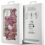 Hello Kitty HKHCP15SHDGPTP iPhone 15 /14 / 13 6.1" pink hardcase IML Tags Graffiti - imagine 8
