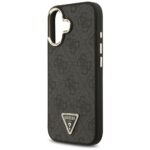 Case Guess 4G Triangle Logo MagSafe for iPhone 17 black gold - imagine 6