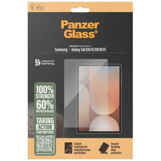 Szkło hartowane PanzerGlass Ultra-Wide    Fit do Samsung Galaxy Tab S10 FE/S9/S9 FE - imagine 4