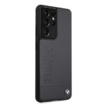 Case BMW BMHCS21LSLLNA S21 Ultra G998 navy blue hardcase Signature Logo Imprint - imagine 4