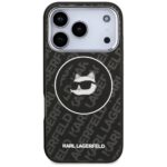Case Karl Lagerfeld IML Choupette Head   Logo MagSafe for iPhone 17 Pro black - imagine 3