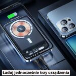 USAMS power bank PB67 10000mAh 15W Magsafe QC3.0+PD magnetic wireless Fast Charge tarnish 10KCD18501 - imagine 6