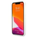 Karl Lagerfeld KLHCP13LSLKLWH iPhone 13 Pro / 13 6,1" Silicone Stack Logo white - imagine 5