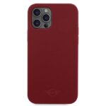 Mini MIHCP12LSLTRE iPhone 12 Pro Max6,7" red hard case Silicone Tone On Tone - imagine 3