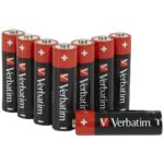 Verbatim Alkaline Battery AA LR6 8pcs 49503