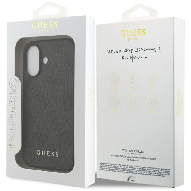 Guess 4G Classic case for iPhone 17 black - imagine 8