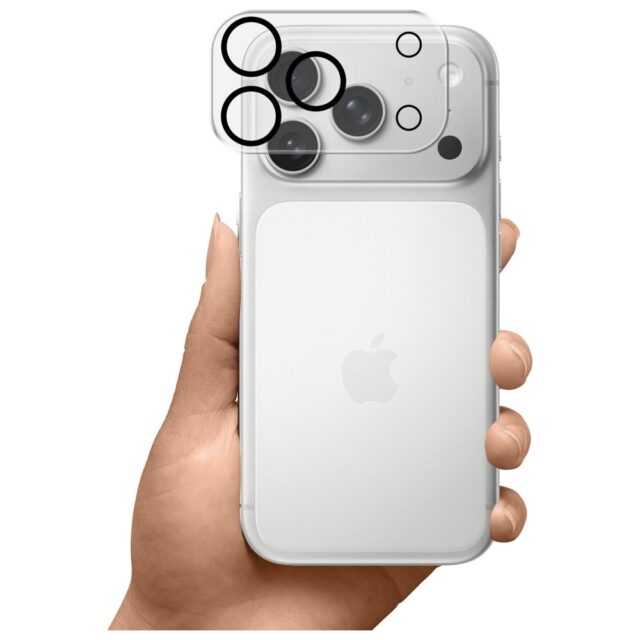 Protection for the camera lens 3MK Lens Pro Full Cover for Apple iPhone 17 Pro - imagine 8