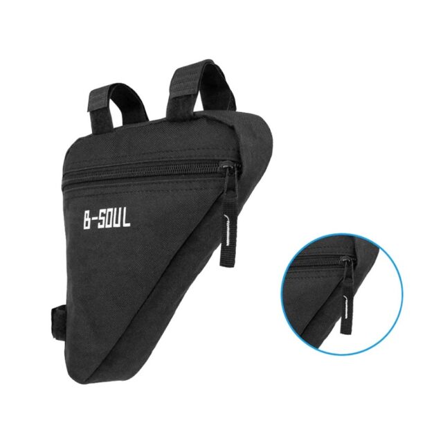 Extralink Bike Frame Bag, Under Frame Pouch Bicycle Bag - imagine 5