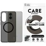 Case CARE by PanzerGlass Flagship Urban Combat Black QI for Samsung Galaxy S25 Edge smoky