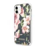 Guess GUHCN61IMLFL03 iPhone 11 6,1" / Xr navy N°3 Flower Collection - imagine 2