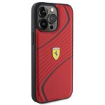 Ferrari FEHCP15XPTWR iPhone 15 Pro Max 6.7" red hardcase Twist Metal Logo - imagine 4