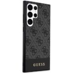 Guess GUHCS24LG4GLGR S24 Ultra S928 black hardcase 4G Stripe Collection - imagine 4