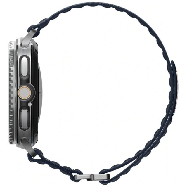 Spigen WBFO Band for Samsung Galaxy Watch 8 / Classic (40/44/46mm) navy blue - imagine 3