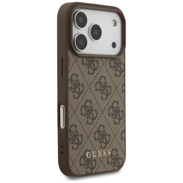 Guess 4G Classic Case for iPhone 17 Pro Brown - imagine 4