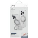 Case UNIQ Swivix for iPhone 16 Pro 360 Rotating Kickstand transparent - imagine 4