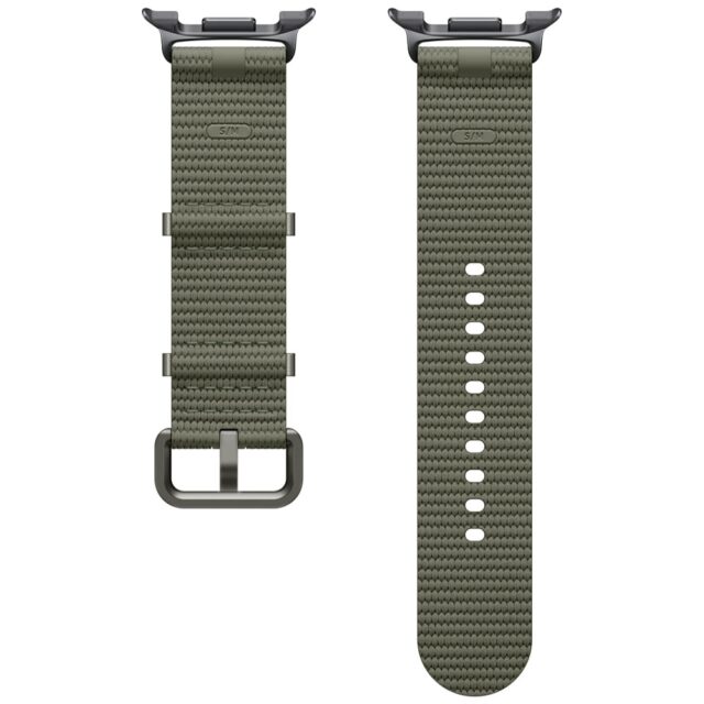 Band Samsung Athleisure for Galaxy Watch8 / Watch8 Classic (S/M) green - imagine 2