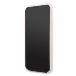 Guess GUHCN61LS4GLP iPhone 11 6,1 / Xrlight pink hard case Silicone 4G Tone On Tone - imagine 6