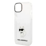 Karl Lagerfeld KLHCP14MHNCHTCT iPhone 14 Plus / 15 Plus 6,7" transparent hardcase Ikonik Choupette - imagine 6