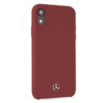 Mercedes MEHCI61SILRE iPhone Xr red hardcase Silicone Line - imagine 5
