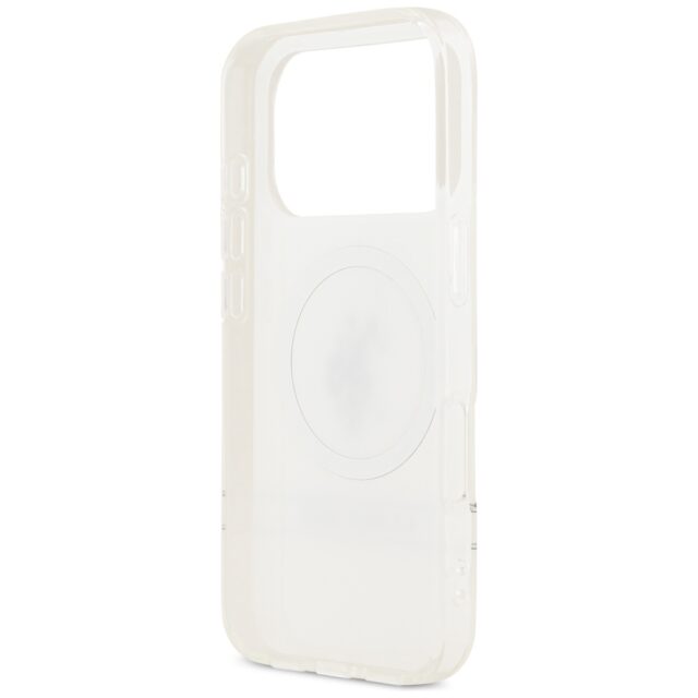 US Polo DH and Bottom Stripe Logo MagSafe Case for iPhone 17 Pro White - imagine 7