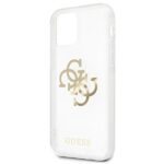 Guess GUHCP12LKS4GGO iPhone 12 Pro Max 6,7" Transparent hardcase 4G Gold Charms Collection - imagine 6