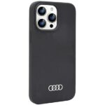 Audi Silicone Case iPhone 14 Pro Max 6.7" black hardcase AU-LSRIP14PM-Q3/D1-BK - imagine 2