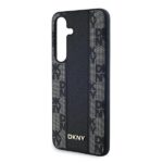 DKNY DKHMS24MPCPVSLK S24+ S926 black hardcase Leather Checkered Mono Pattern MagSafe - imagine 6