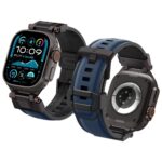 Spigen DuraPro Armor Case for Apple Watch 6/7/8/9/10/11/SE/SE3/Ultra1/Ultra2/3 (44/45/46/49mm) Navy - imagine 2