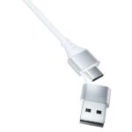 3MK Hyper Cable 3w1 USB-A/USB-C -USB-C/Micro/Lightning 1.5m White cable - imagine 5