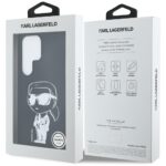 Karl Lagerfeld Silicone Graffiti Ikonik Printed Logo MagSafe Case for Samsung Galaxy S25 Ultra Black - imagine 8