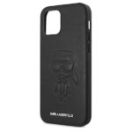 Karl Lagerfeld KLHCP12LPCUIKBK iPhone 12 Pro Max 6,7" black hardcase Karl Ikonik Outline - imagine 7