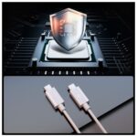 Spigen EB6020CC Essential USB-C Cable 60W 1m white - imagine 4