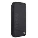 BMW BMFLBKP12MSLLNA iPhone 12 / 12 Pro 6.1" navy book Signature case - imagine 4