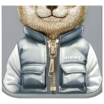 Nimmy case iPhone 16 6.1" gray Cool&Cute 2.0 Bear - imagine 9
