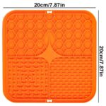 Lick Mat for Dogs and Cats Extralink Pets, Anti-Stress Soothing Slow Feeder pet-753 - imagine 3