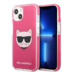 Karl Lagerfeld KLHCP13STPECPI iPhone 13 mini 5,4" hardcase fuschia Choupette Head