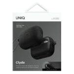 UNIQ Clyde Lock Case AirPods Pro 2 (2022/2023) black-dark grey/charcoal-dark grey - imagine 7