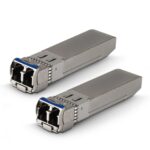 Extralink SFP+ 10G 2-pack | SFP+ Module | 10Gbps, LC/UPC, 1310nm, 2km, single mode, DOM - imagine 2