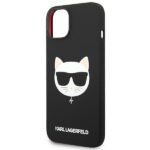 Karl Lagerfeld KLHMP14MSLCHBK iPhone 14 Plus / 15 Plus 6,7" hardcase black Silicone Choupette - imagine 6