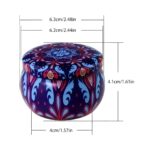 Set of 4 Soy Candles Extralink Home, Scented Decorative Candles for Gifts + Box - imagine 7