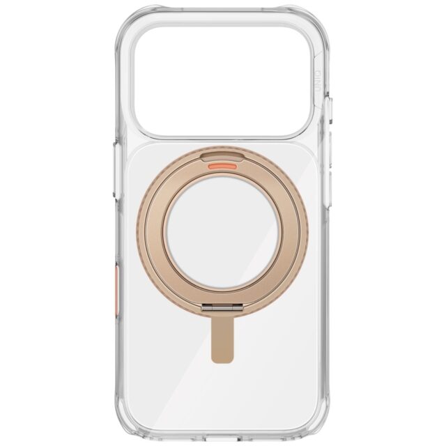 UNIQ Swivix Case for iPhone 17 Pro 360 Rotating Kickstand Gold - imagine 3